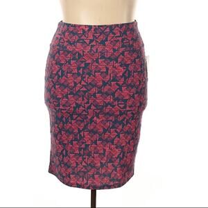 Lularoe Cassie Printed Skirt